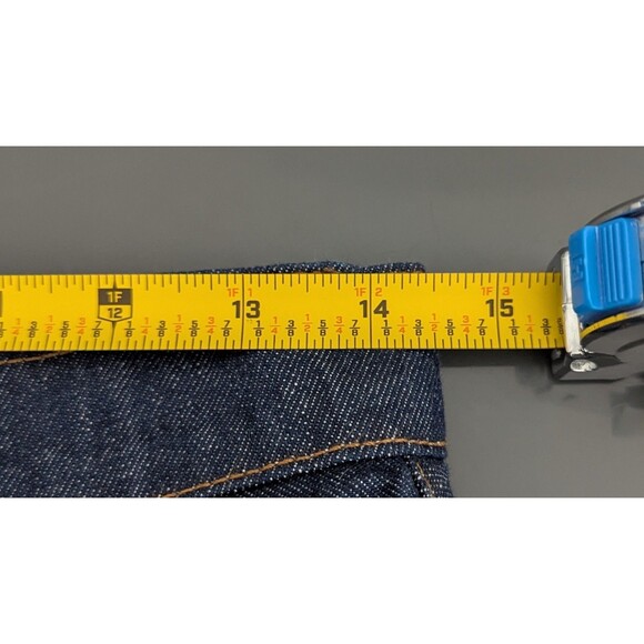 Reformation Brooke High Straight Zip Jeans Women's Size 27 Volta Blue Denim NWT - Picture 6 of 7